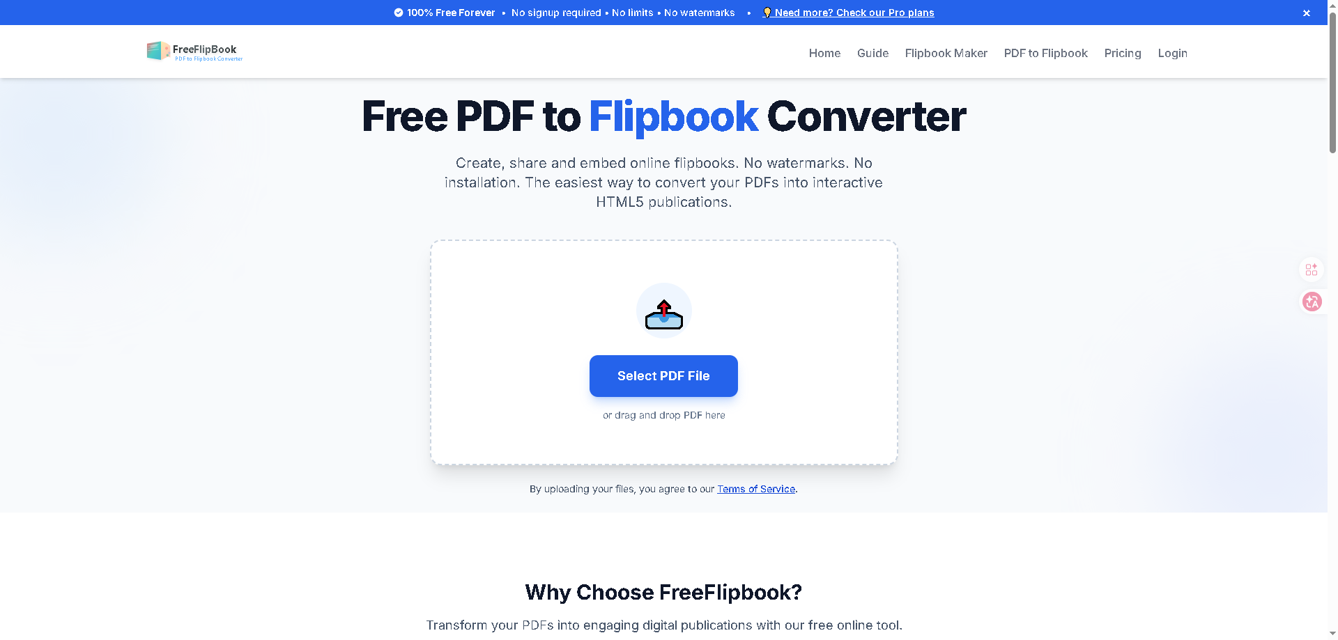 FreeFlipbook screenshot